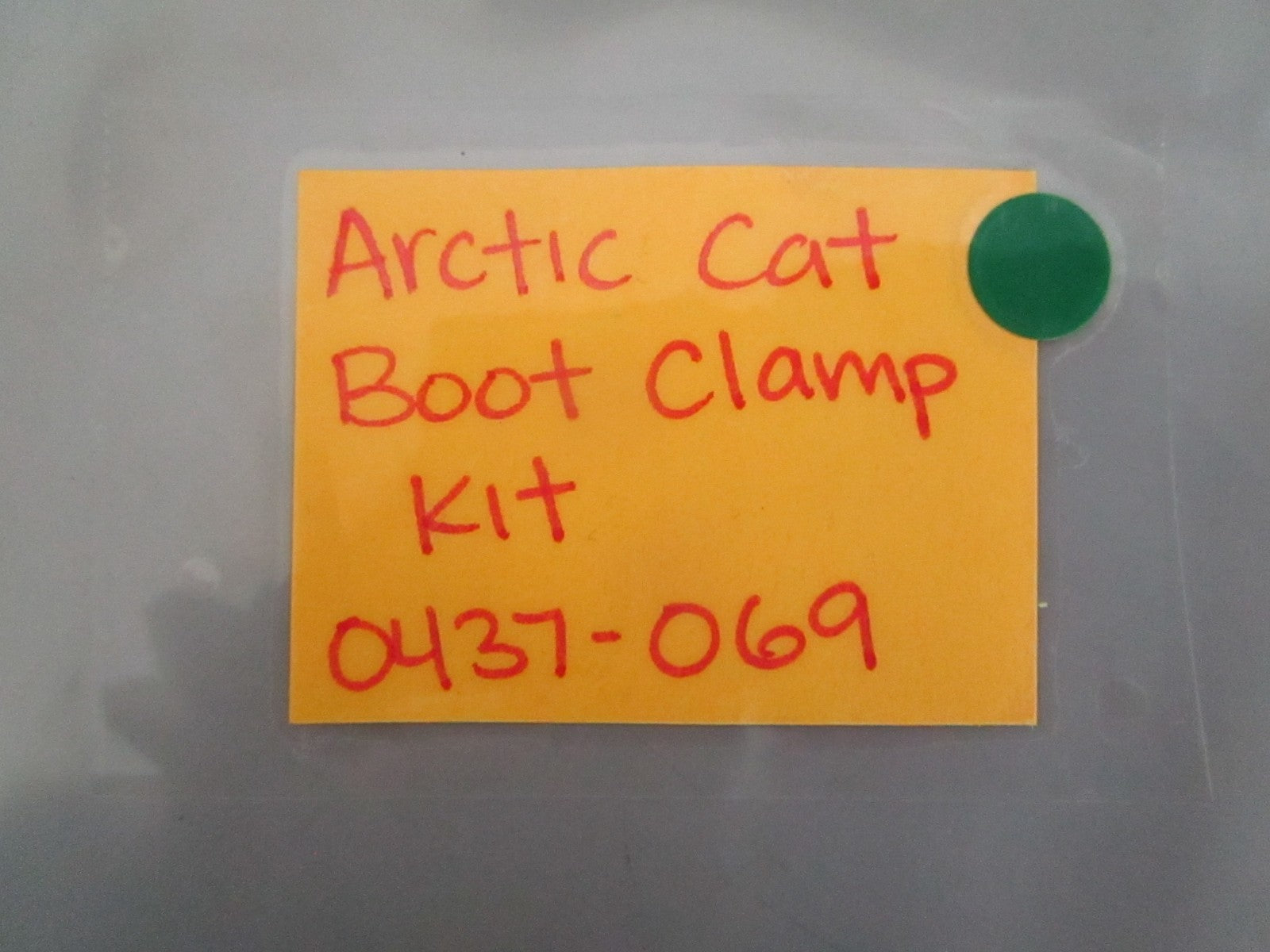 NEW OEM 0437-069 Arctic Cat Boot Clamp Kit 0820