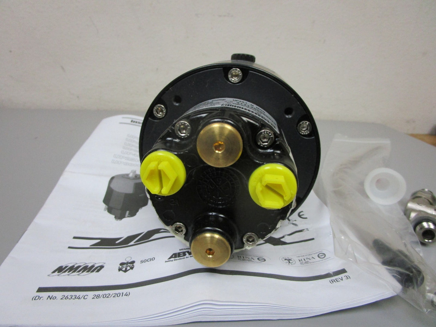 *NEW OEM* 0720 UFlex Mercury Tilt Mount Helm Hydraulic Pump UP25T-N 1500