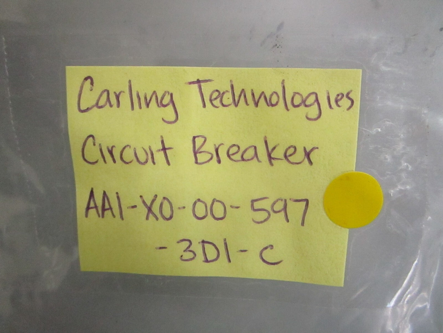 *NEW* 0750 Carling Technologies CIRCUIT BREAKER AA1-X0-00-597-3D1-C