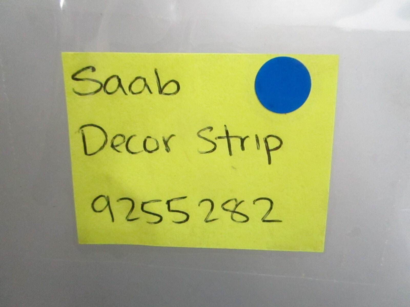 *NEW OEM* 0820 Saab Decor Strip 9255282