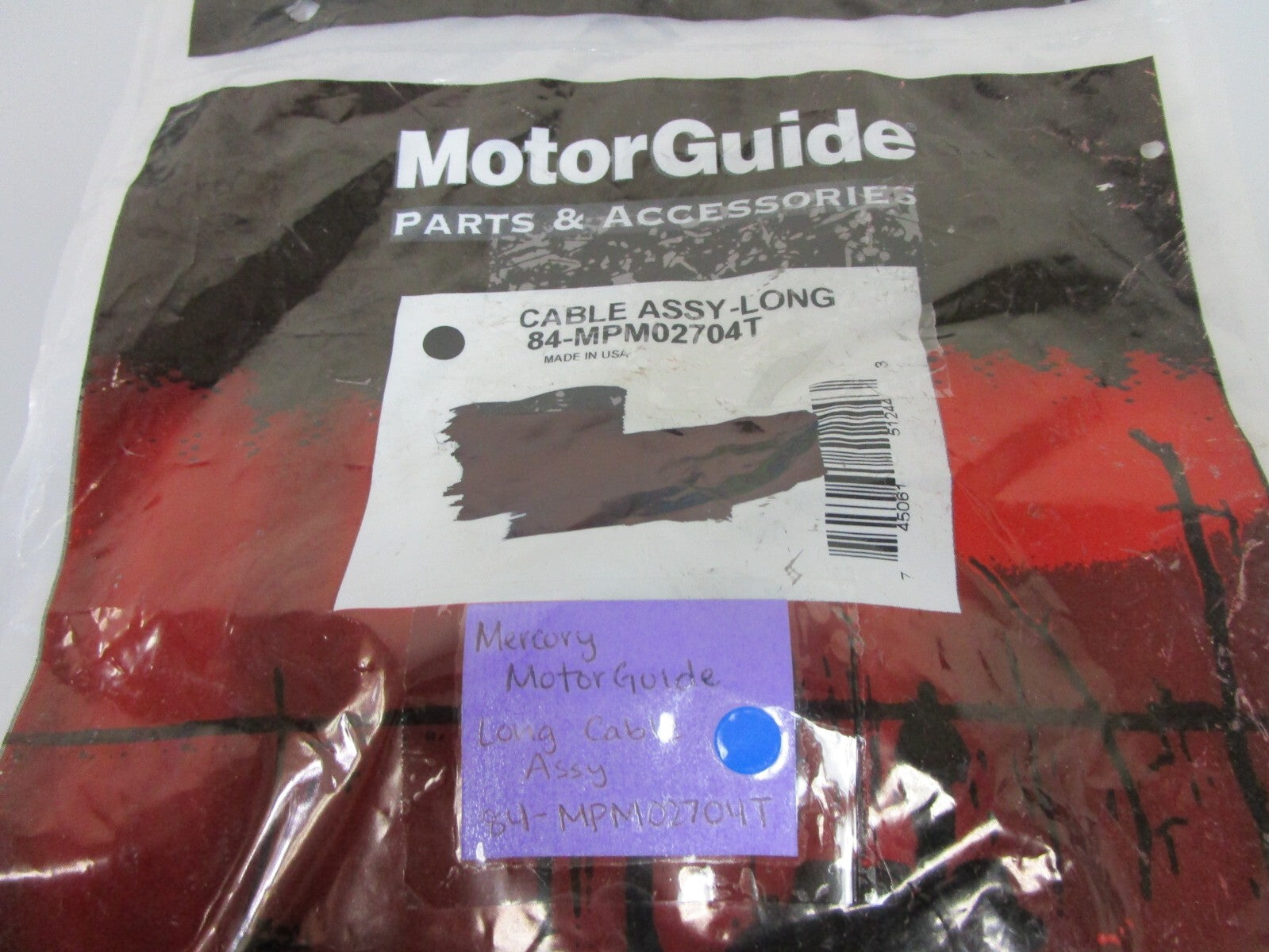 *NEW OEM* 0810 Mercury MotorGuide Long Cable Assembly 84-MPM02704T