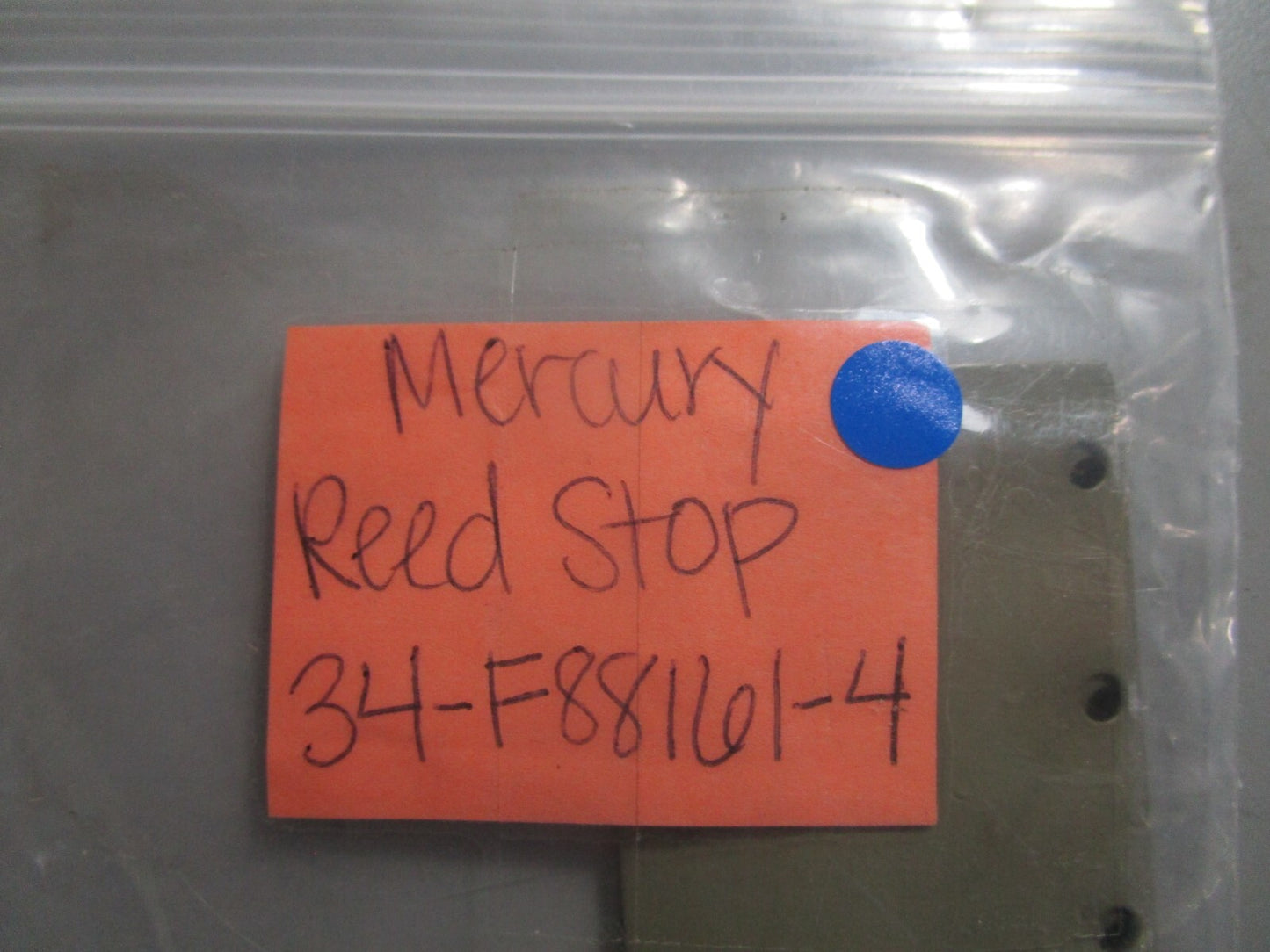 *NEW OEM* (LOT OF 2) 0810 Mercury Quicksilver Reed Stop 34-F88161-4