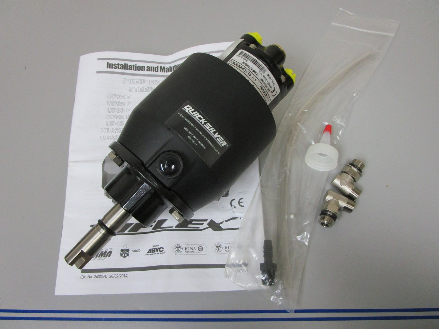 *NEW OEM* 0720 UFlex Mercury Tilt Mount Helm Hydraulic Pump UP25T-N 1500