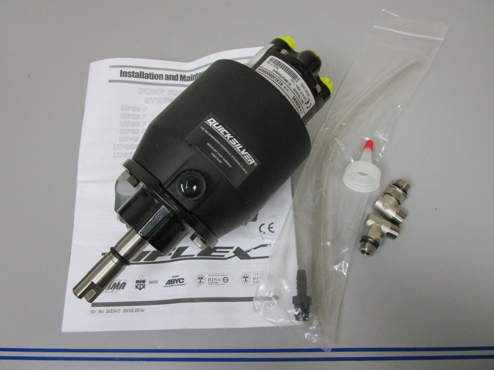 *NEW OEM* 0720 UFlex Mercury Tilt Mount Helm Hydraulic Pump UP25T-N 1500