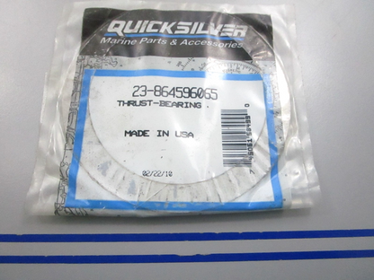 NEW OEM 23-864596065 Mercury Quicksilver Thrust Bearing 0810