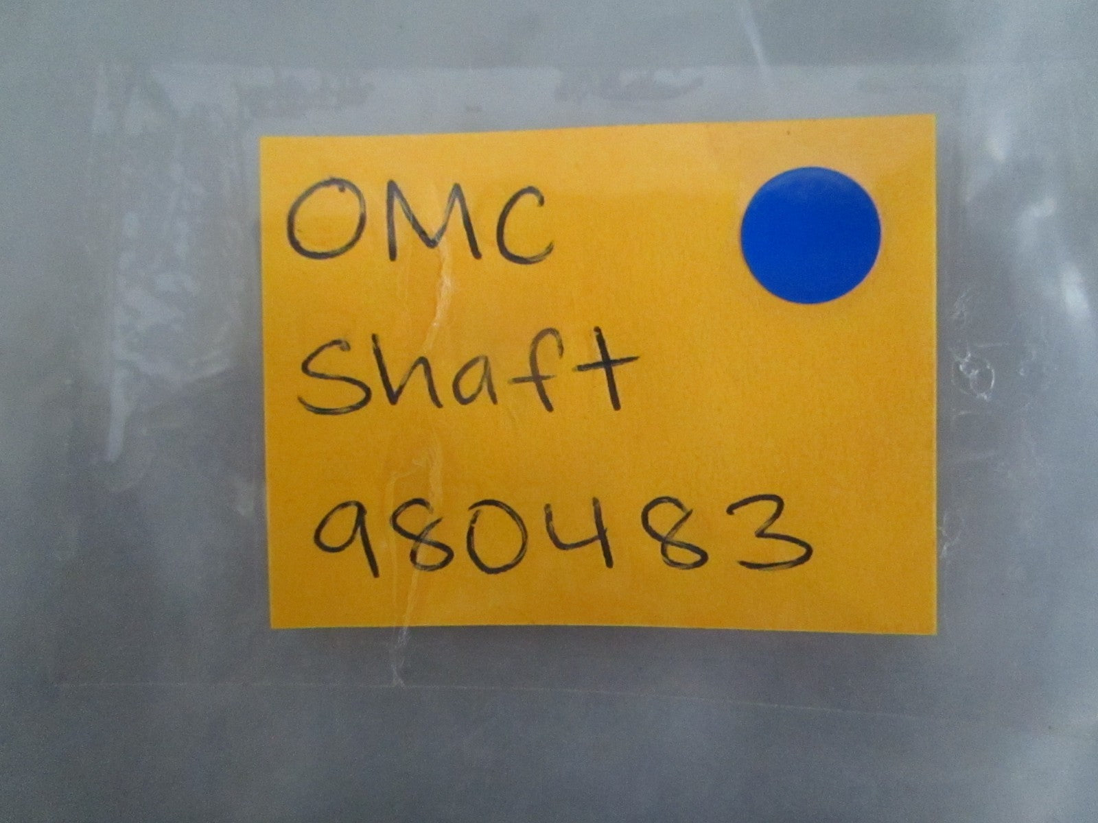 NEW OEM 980483 0980483 980284 OMC Johnson Evinrude Shaft 0820