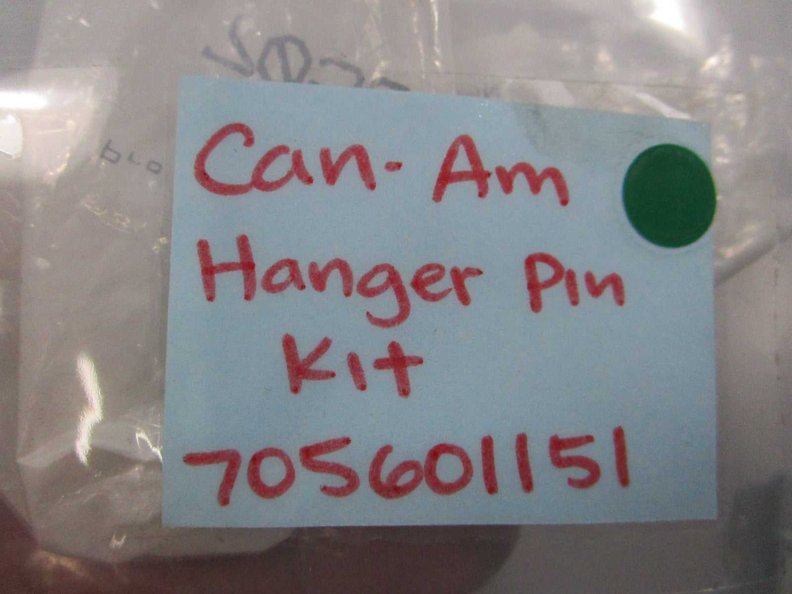 NEW OEM 705601151 Can-Am Hanger Pin Kit 0810