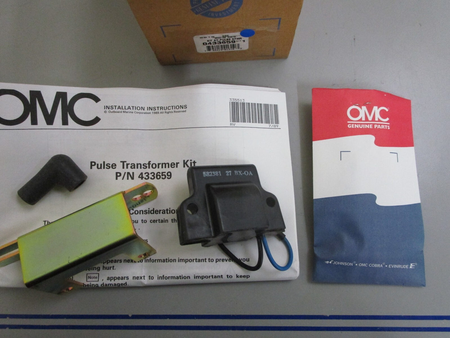 *NEW OEM* 0820 OMC Johnson Evinrude Pulse Transformer Kit Ay 433659 0433659