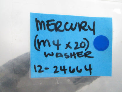 NEW OEM (LOT OF 4) 12-24664 Mercury Quicksilver M4 x 20 Washer0810