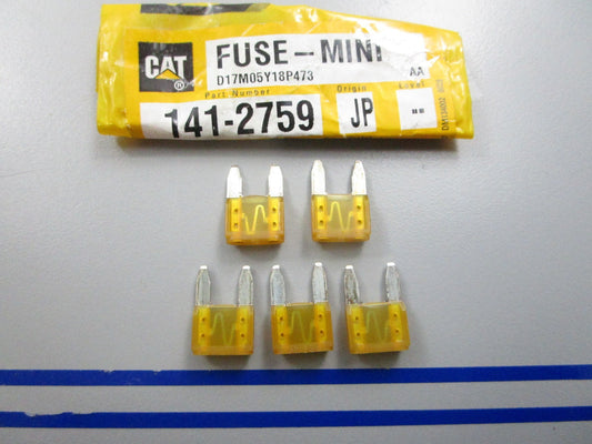 *NEW OEM* (LOT OF 5) 0810 CAT 5A Fuse 141-2759
