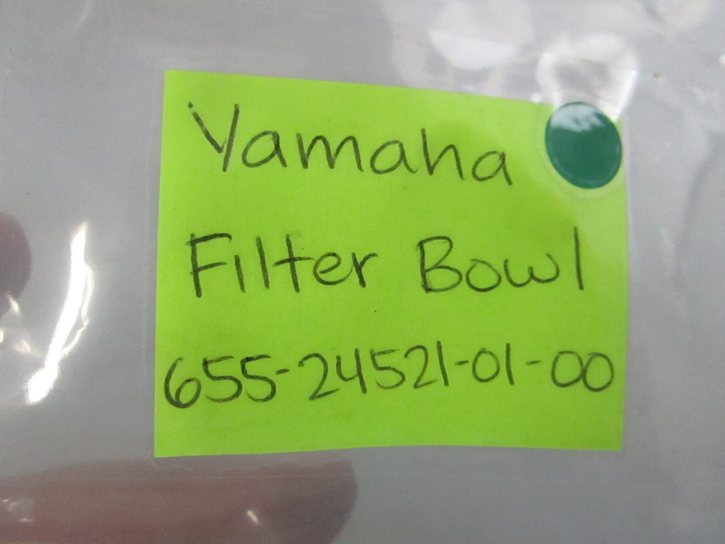 NEW OEM 655-24521-01-00 Yamaha Filter Bowl 0810