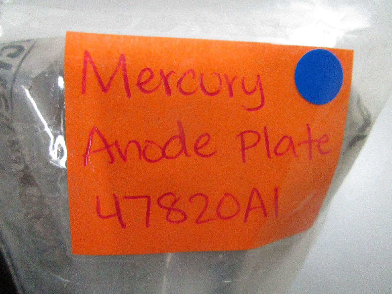 *NEW OEM* 0810 Mercury Quicksilver Anode Plate 47820A1
