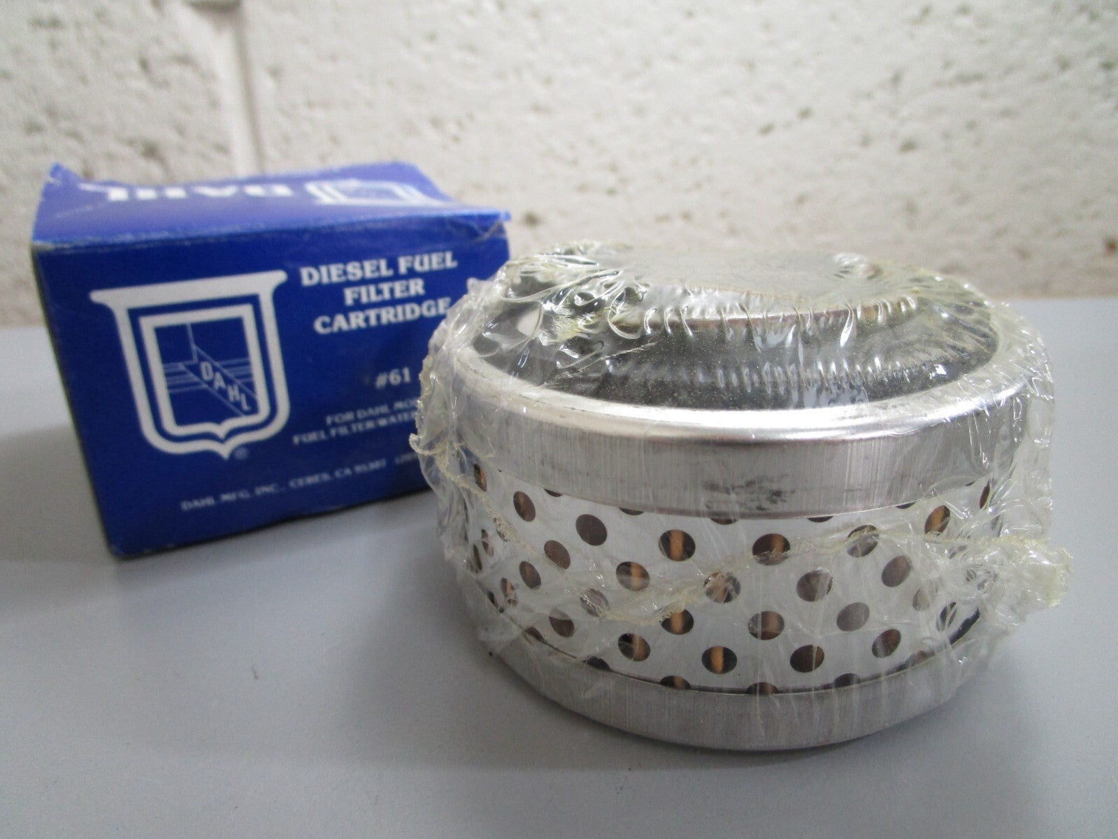 *NEW* 0810 Dahl Diesel Fuel Filter Cartridge #61