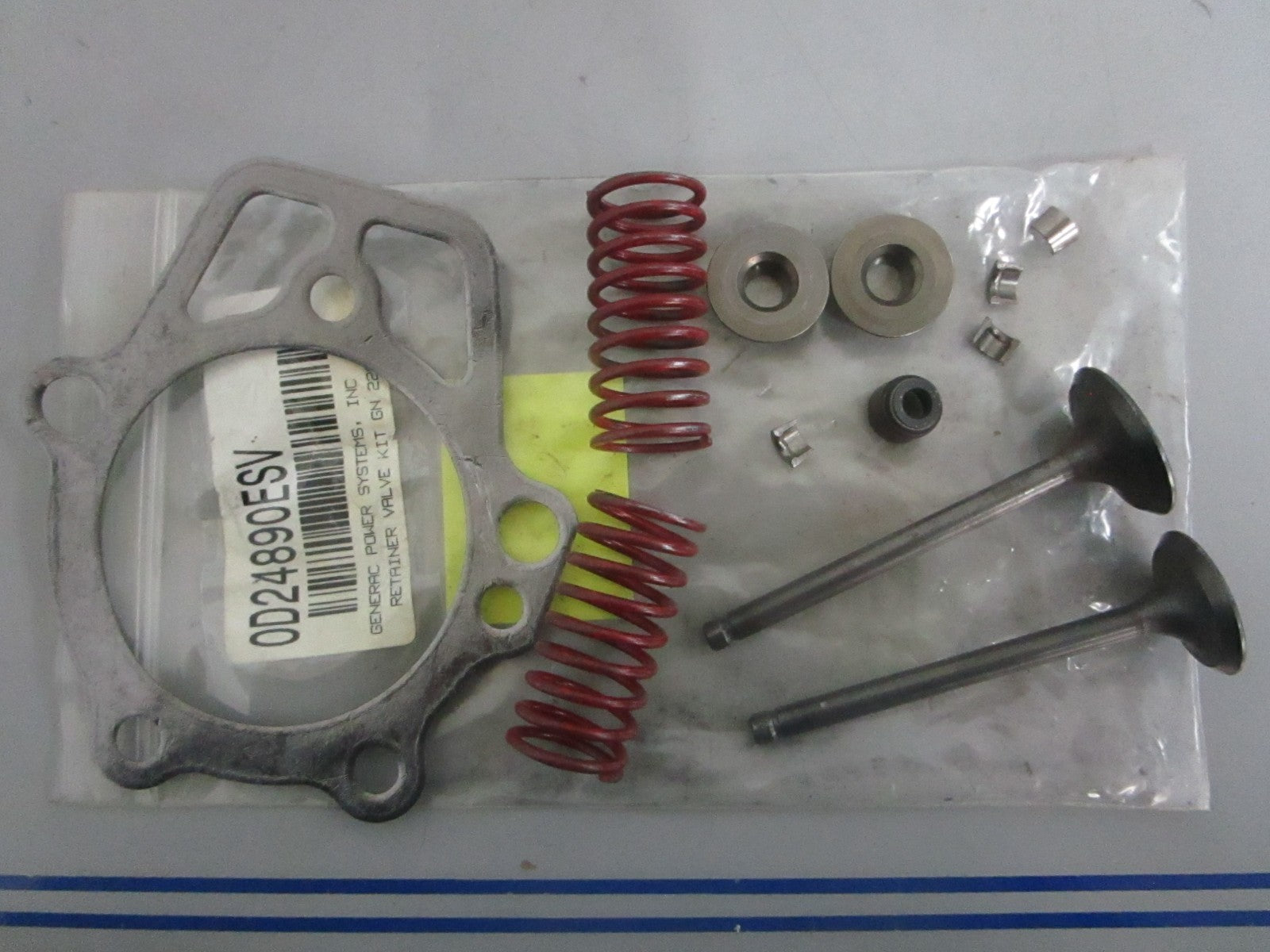 NEW OEM 0D24890ESV Generac Retainer Valve Kit 0820