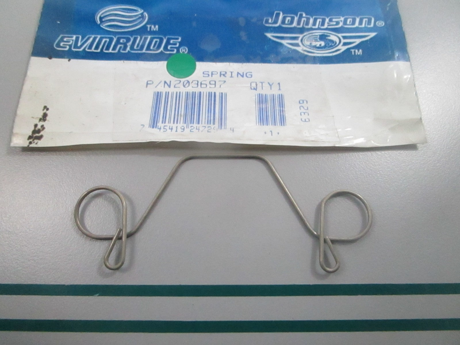 NEW OEM 203697 0203697 OMC Johnson Evinrude Spring 0810