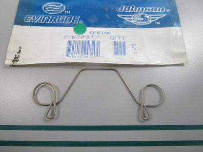 NEW OEM 203697 0203697 OMC Johnson Evinrude Spring 0810