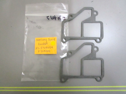 *NEW OEM* (LOT OF 2) 0750 Mercury Force GASKET  27-F318159  F318159