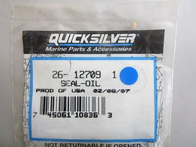 *NEW OEM* 0770 Mercury Quicksilver Seal-Oil 26-127091