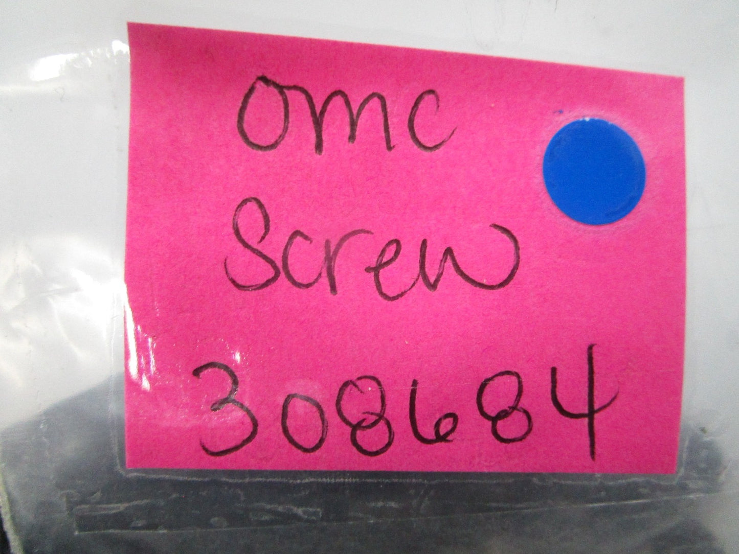 *NEW OEM* (LOT OF 6) 0810 OMC Johnson Evinrude Screw 308684 0308684