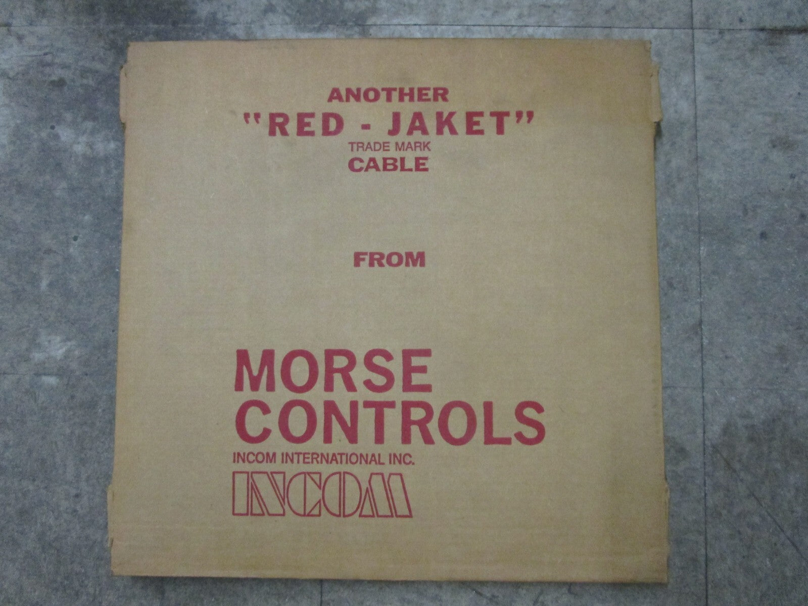 *NEW* 0820 Morse 19' "Red Jaket" Control Cable KM63732-0