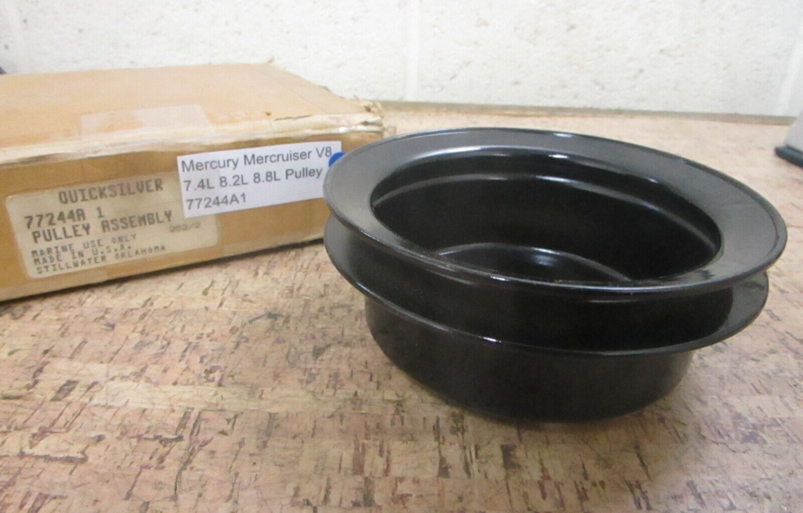 *NEW OEM* 0780 Mercury Mercruiser V8 7.4L 8.2L 8.8L Pulley 77244A1