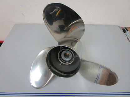 *NEW OEM* 0720 Yamaha 3 Blade Stainless Steel 14 ½ x 21 Propeller 66K-45976-B0