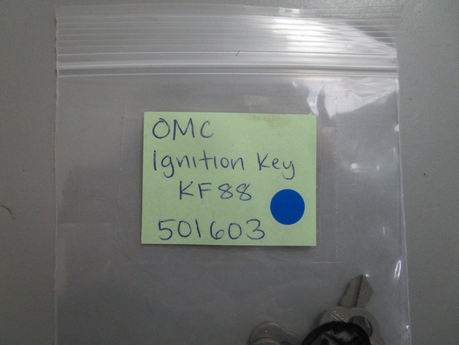 *NEW OEM* 0810 OMC Johnson Evinrude Ignition Key KF88 501603 0501603