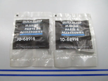 *NEW OEM* (LOT OF 2) 0810 Mercury Quicksilver Screw 10-68918