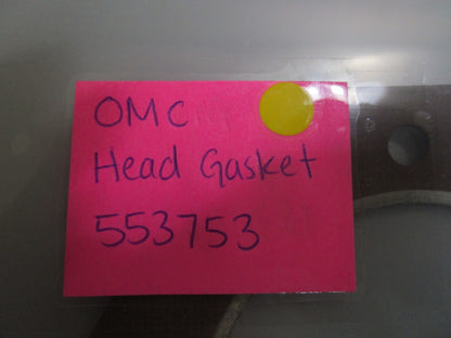*NEW OEM* 0750 OMC Johnson Evinrude HEAD GASKET 553753 0553753