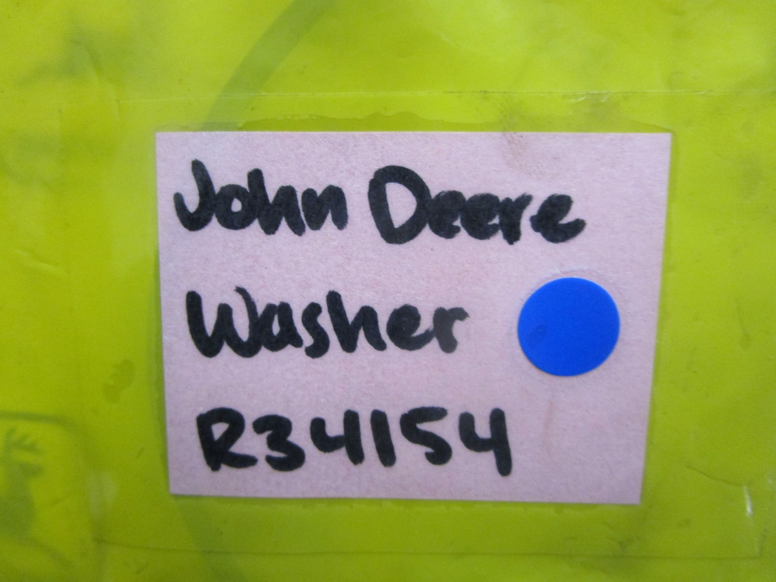 *NEW* 0770 John Deere Washer R34154