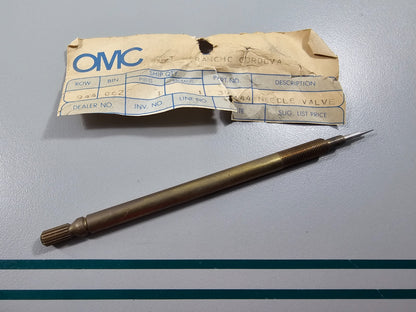 NEW OEM 3907144 0390144 OMC Johnson Evinrude Needle Valve 0810