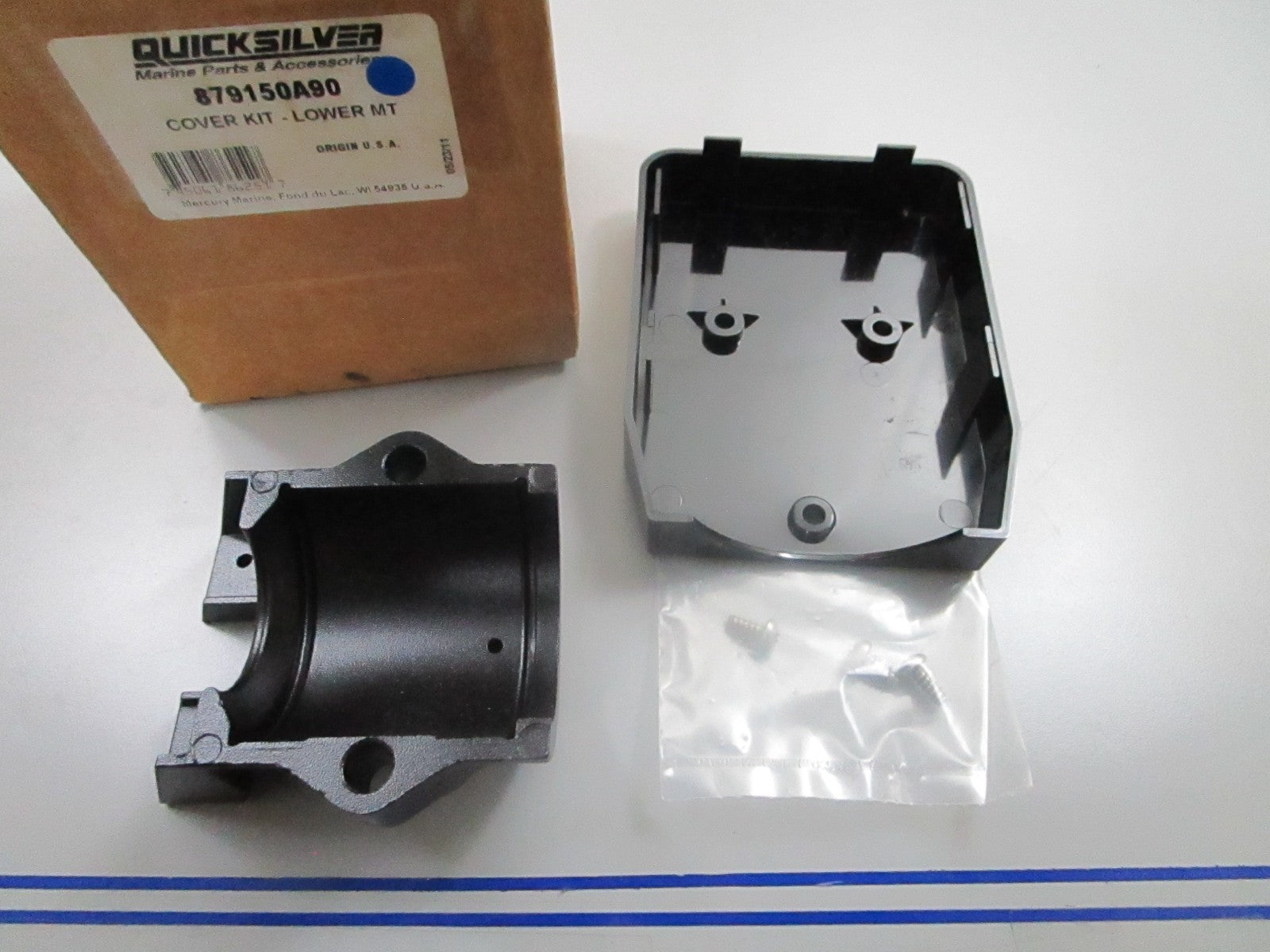 *NEW OEM* 0810 Mercury Quicksilver Lower Mount Cover Kit 879150A90