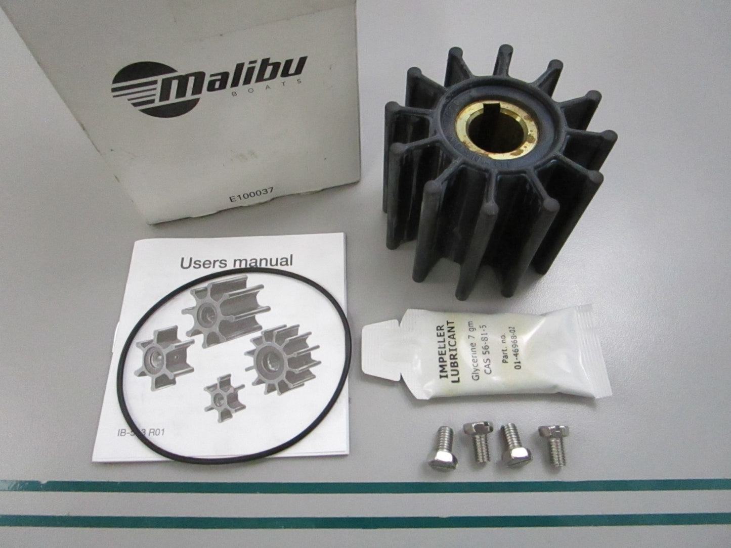NEW OEM E100037 Malibu Boats Impeller Kit 0810