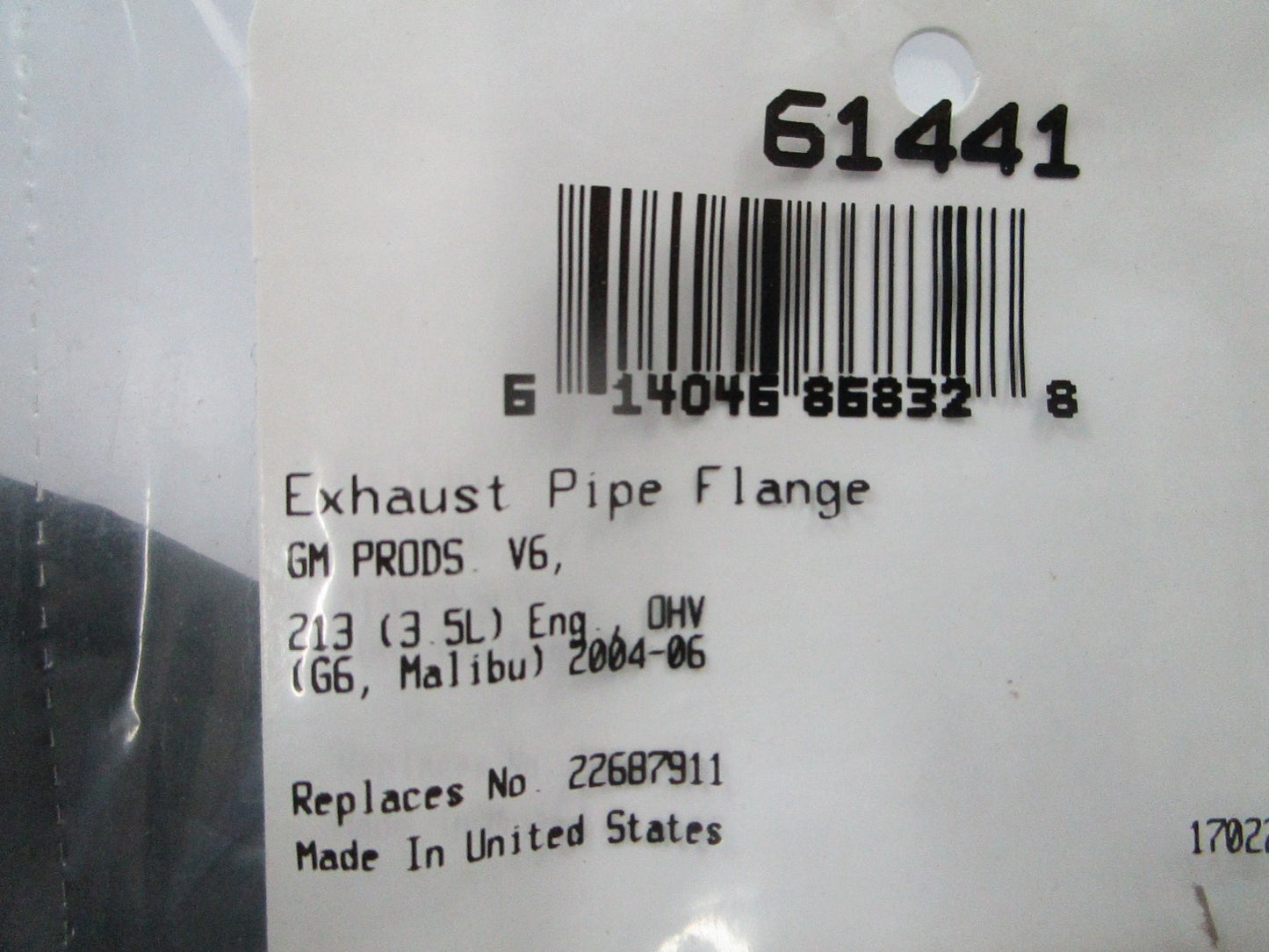 *NEW* 0810 Fel-Pro Flange Gasket 61441