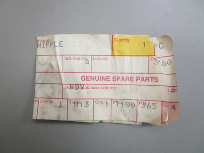 *NEW OEM* 0820 Volvo Penta Nipple 833603