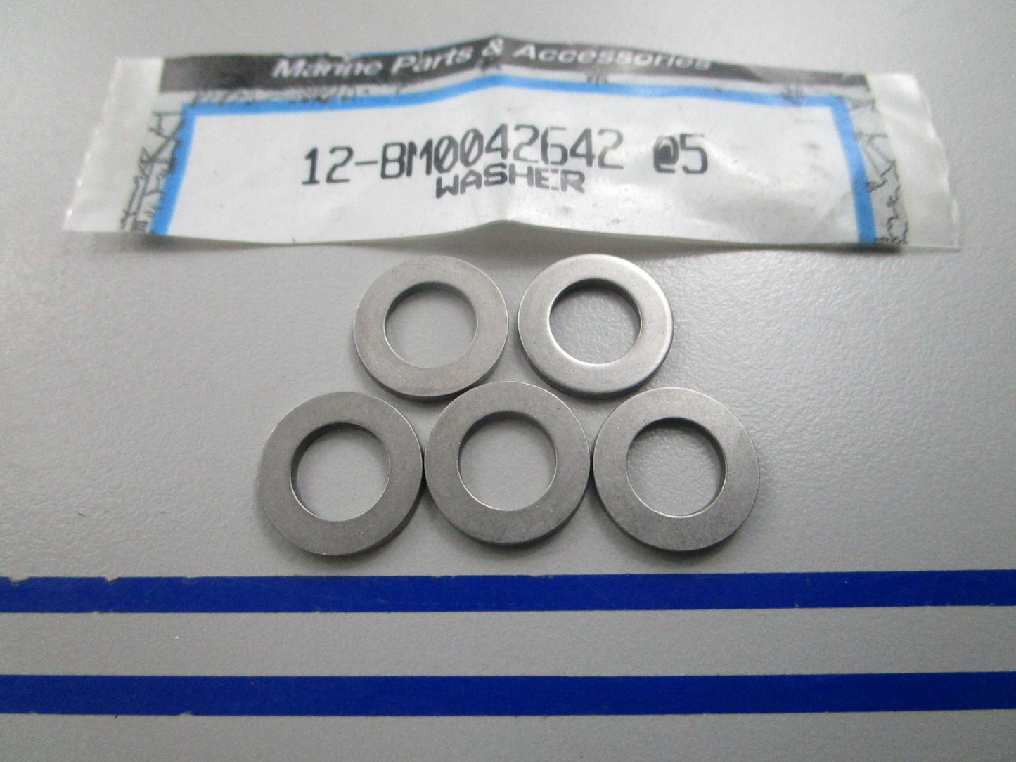 NEW OEM (LOT OF 5) 12-8M0042642 Mercury Quicksilver Washer 0810