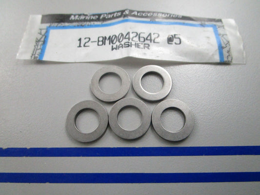 NEW OEM (LOT OF 5) 12-8M0042642 Mercury Quicksilver Washer 0810