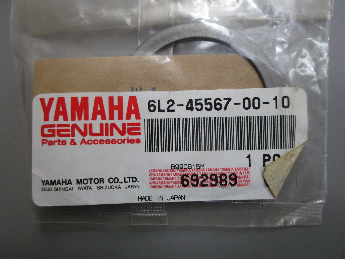 *NEW OEM* 0810 Yamaha Shim (T:1.1Mm) 6L2-45567-00-10
