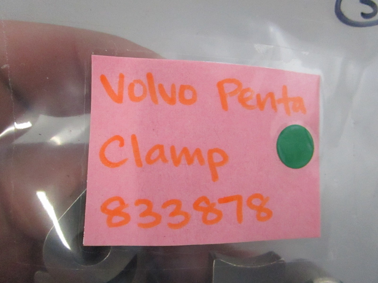 NEW OEM 833878 Volvo Penta Clamp 0810