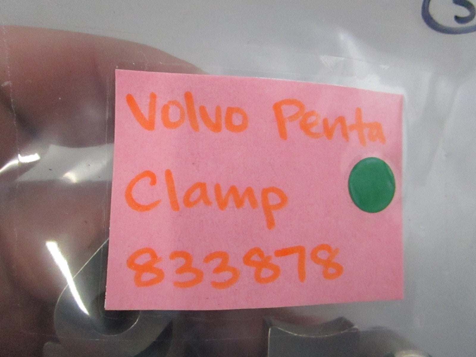 NEW OEM 833878 Volvo Penta Clamp 0810