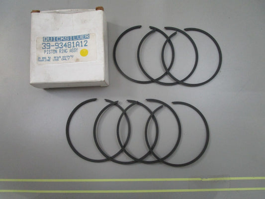 *NEW OEM* (LOT OF 7) 0810 Mercury Quicksilver Piston Ring Assembly 39-93481A12