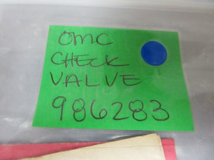 *NEW OEM* 0720 OMC Johnson Evinrude Check Valve 986283 0986283