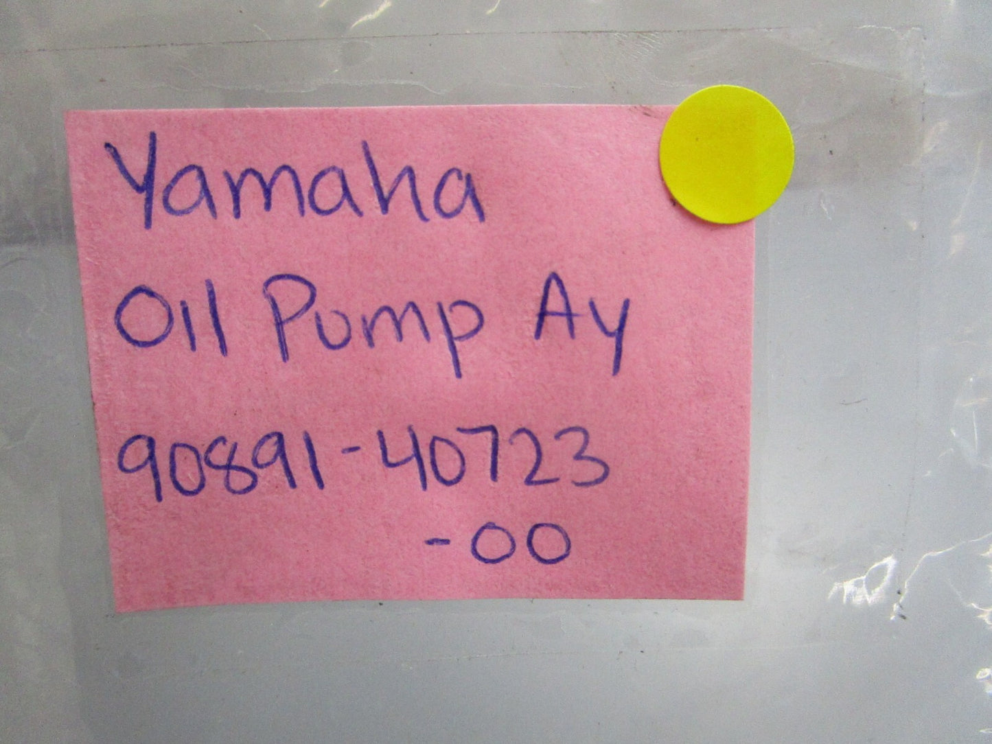 *NEW OEM* 0820 Yamaha Oil Pump Assy 90891-40723-00