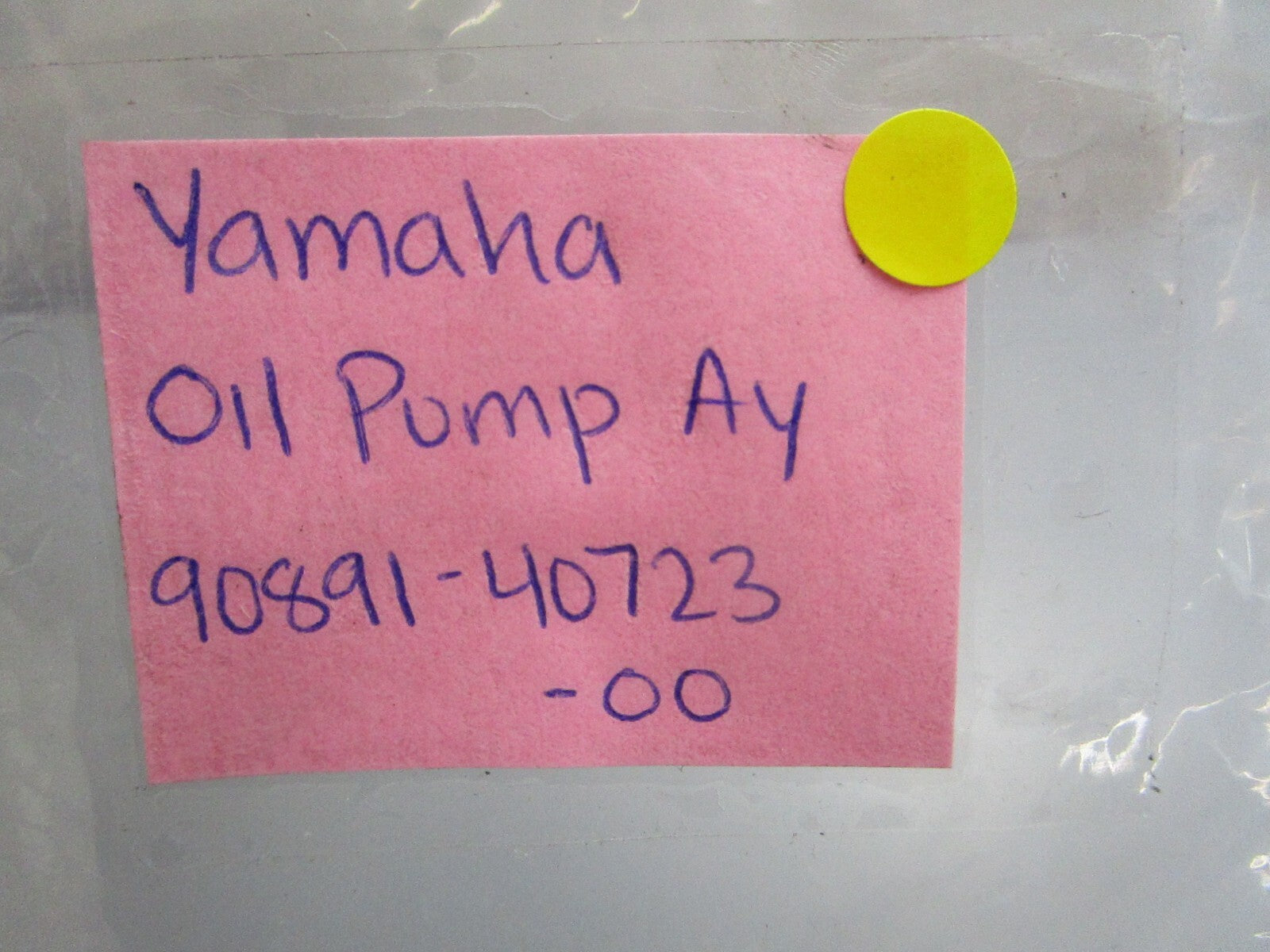 *NEW OEM* 0820 Yamaha Oil Pump Assy 90891-40723-00