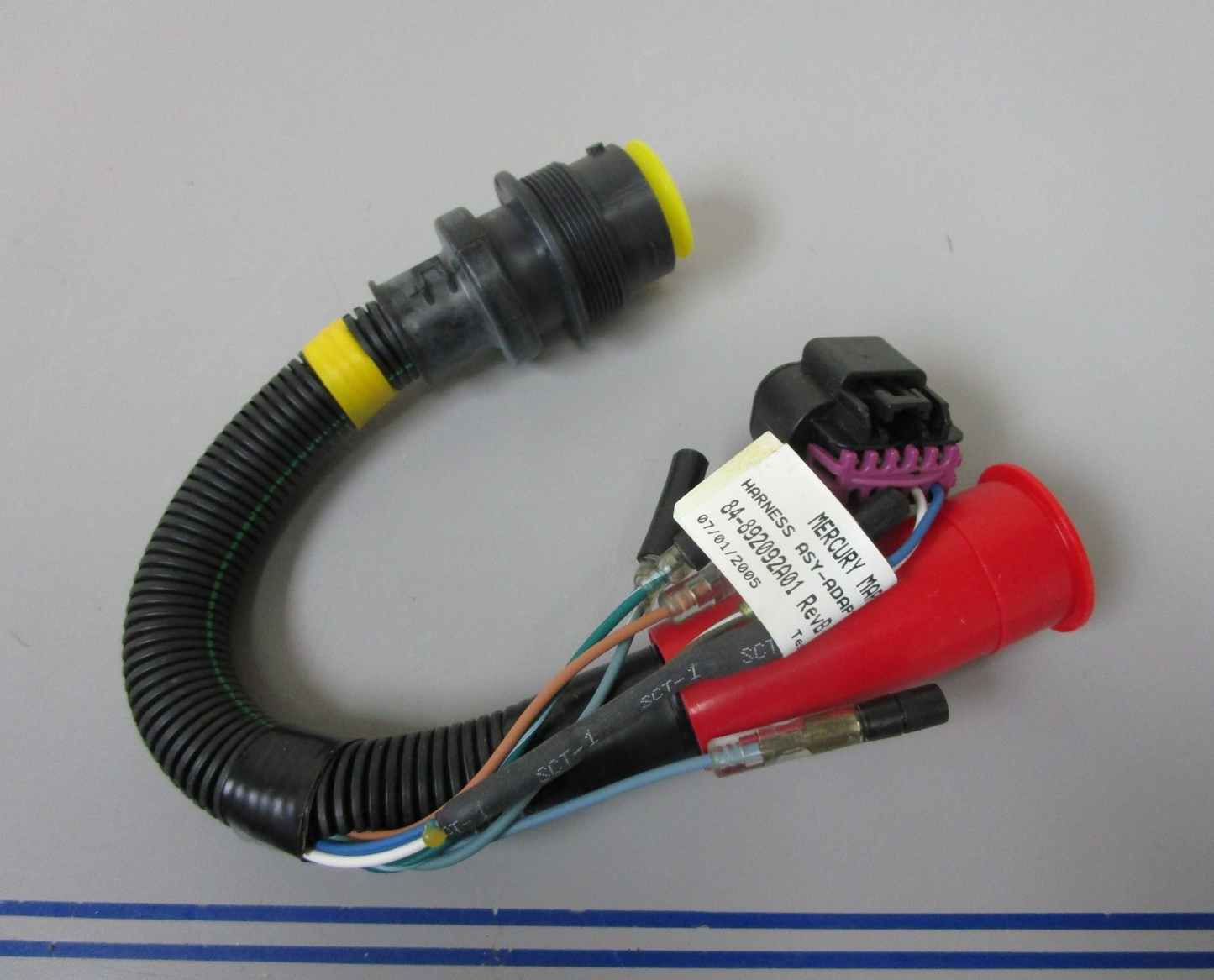 *NEW OEM* 0720 Mercury Quicksilver 1ft 14 Pin Harness Adapter 892092T01