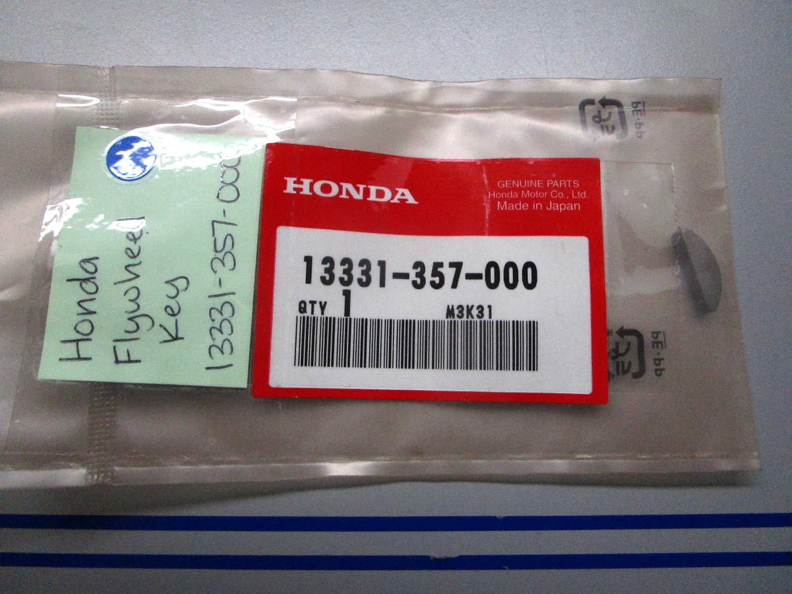 *NEW OEM* 0810 Honda Flywheel Key 13331-357-000