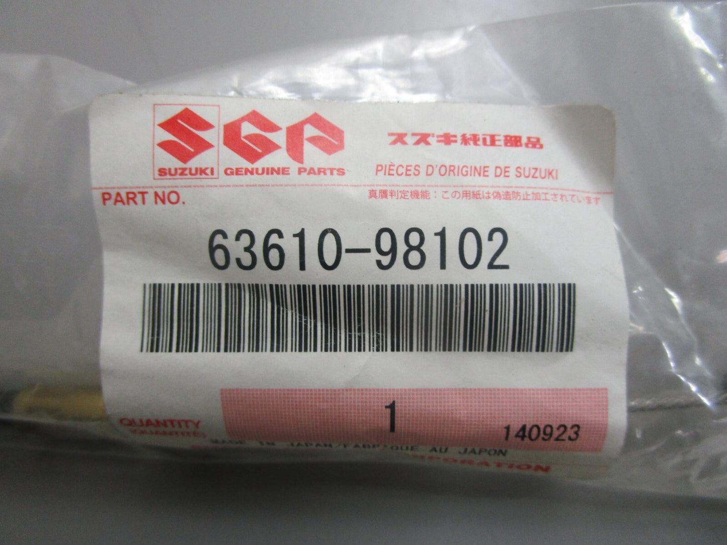 *NEW OEM* (LOT OF 5) 0810 Suzuki Throttle Cable 63610-98102