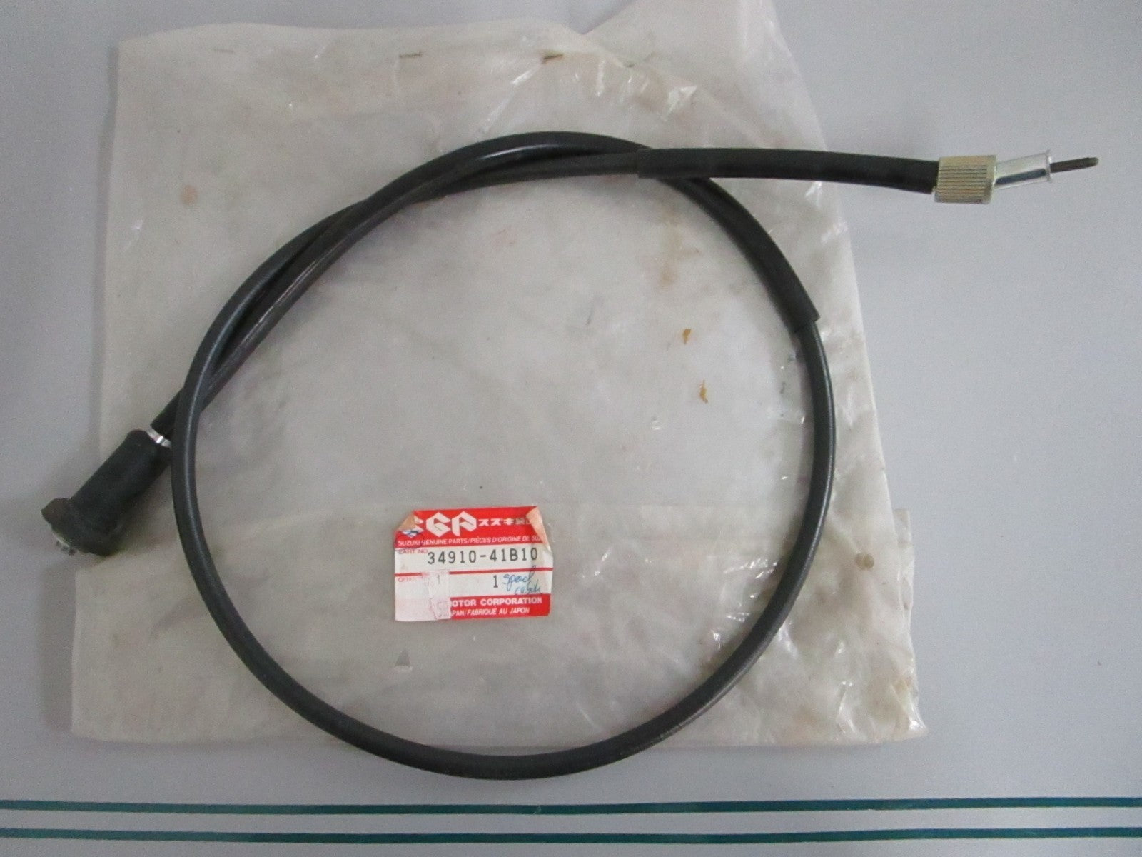Suzuki 34910-41B10 Motorcycle Speedometer Cable NOS Genuine Parts NEW OEM 0820