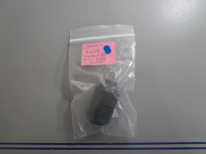 *NEW OEM* 0810 Marinco 3-Wire Connect Pro Motor Plug 12VBP