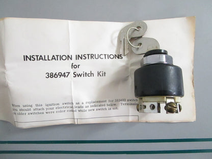 NEW OEM 386947 0386947 OMC Johnson Evinrude Switch Kit 0820